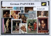 Duitse schilders – Luxe postzegel pakket (A6 formaat) : collectie van verschillende postzegels van Duitse schilders – kan als ansichtkaart in een A6 envelop - authentiek cadeau - kado - geschenk - kaart - duitse schilderijen - german art - germany