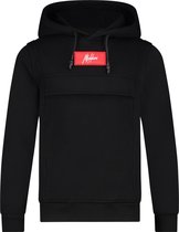 Malelions Junior Velcro Anorak - Black/Red