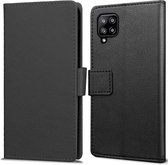 Cazy Hoesje Geschikt voor Samsung Galaxy A22 4G - Book Wallet Case - Zwart