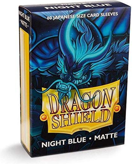 Asmodee SLEEVES Dragon Shield Matte Japanese Night Blue 60 - | Games | bol Asmodee SLEEVES Dragon Shield Matte Japanese Night Blue 60 - | Games | bol