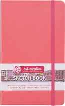 Talens Art Creation schetsboek Coral Red 13X21 140 g
