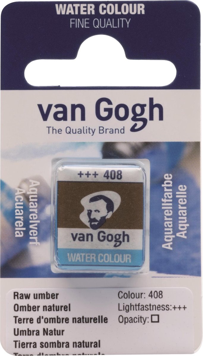 Aquarelverf - 408 Omber Naturel - van Gogh - Napje