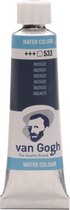 Van Gogh Aquarelverf Tube - 10 ml 533 Interference Indigo