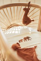 Jollein - Baby Hoeslaken Wieg Jersey (Ivory) - Katoen - Hoeslaken Wieg - 40/50x80/90cm