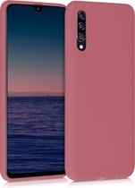 kwmobile telefoonhoesje voor Samsung Galaxy A30s - Hoesje voor smartphone - Back cover in roestig roze