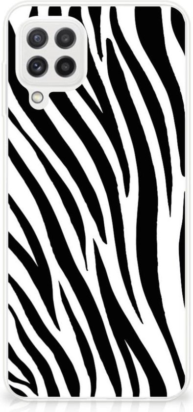 Enzovoorts puur barricade Trendy Telefoonhoesjes Samsung Galaxy A22 4G | M22 Smartphone hoesje Zebra  | bol.com