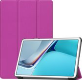 Huawei MatePad 11 Inch (2021) Hoes - Tri-Fold Book Case - Paars