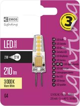 Emos LED G4 - 2W (22W) - Warm Wit Licht - Niet Dimbaar
