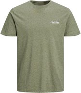 Jack & Jones T-shirt Jortons Tee Ss Crew Neck Sn 12186758 Martini Olive/standard Mannen Maat - L
