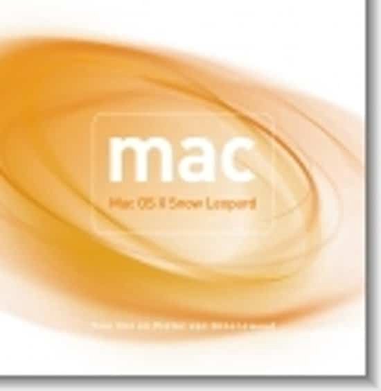 Cover van het boek 'Mac - Mac OS X Snow Leopard' van Pieter van Groenewoud en Yvin Hei