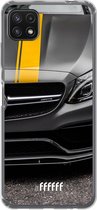 6F hoesje - geschikt voor Samsung Galaxy A22 5G -  Transparant TPU Case - Luxury Car #ffffff