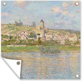 Tuinposters Vétheuil - Claude Monet - 50x50 cm - Tuindoek - Buitenposter