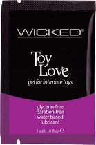 Promotion Materials,Wicked - Promotion Materials,Wicked | Toy Love - Packette - 0.10oz 90106  Black,transparent -  -