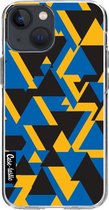 Casetastic Apple iPhone 13 mini Hoesje - Softcover Hoesje met Design - Mixed Triangles Print