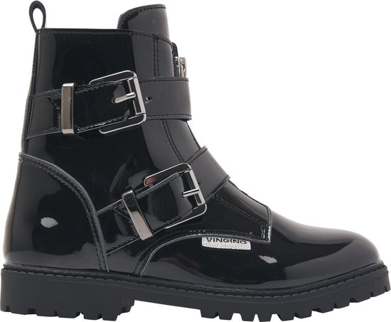 Vingino Velia - Meisjes - Black vintage - Maat 34 | bol.com