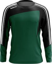 Masita | Forza Sweater - Mouw met Duimgaten - groen-zwart - S