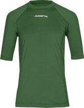 Masita | Sportshirt Heren Dames Ondershirt Ademend Vochtregulerend Trainingsshirt - GREEN - 152