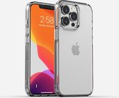 ShieldCase telefoonhoesje geschikt voor Apple iPhone 13 Pro siliconen hoesje mat - transparant - Siliconen backcover case - Shockproof hoesje
