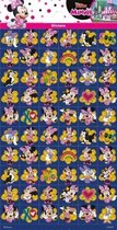 stickervel Minnie Mouse 20 x 10 cm papier 60 stuks