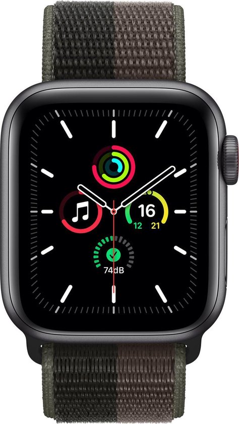 Apple Watch SE 40 mm OLED 4G Grijs GPS
