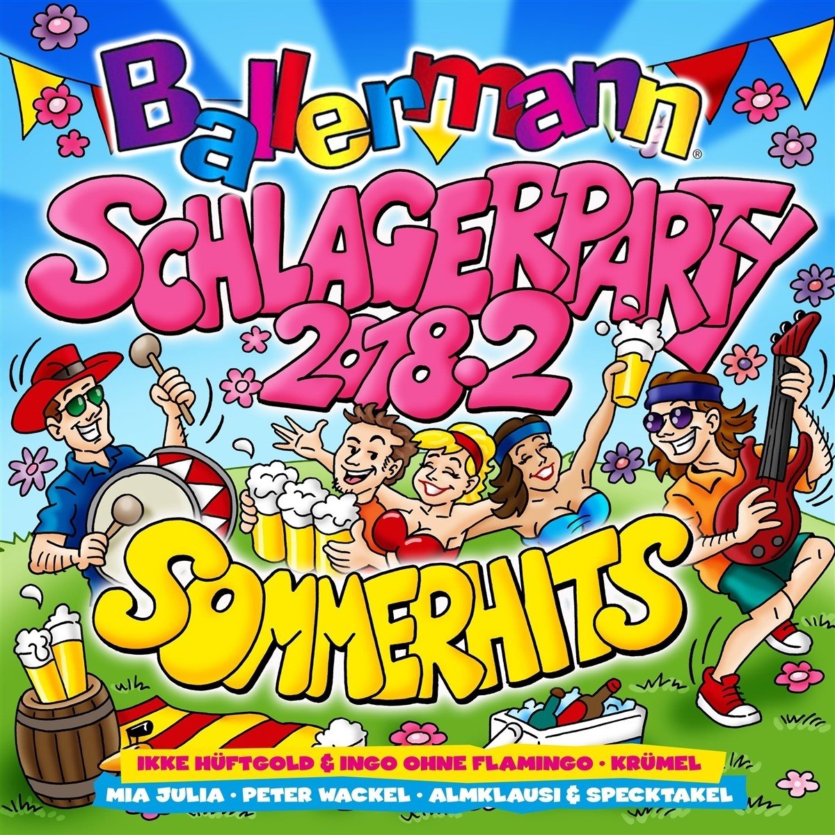 Various Artists Ballermann Schlagerparty 2018.2 (2 CD), various