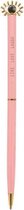 balpen Omm For You 17 cm staal roze