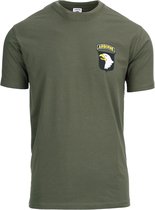 Fostex Garments - T-shirt 101st Airborne (kleur: Groen / maat: XL)