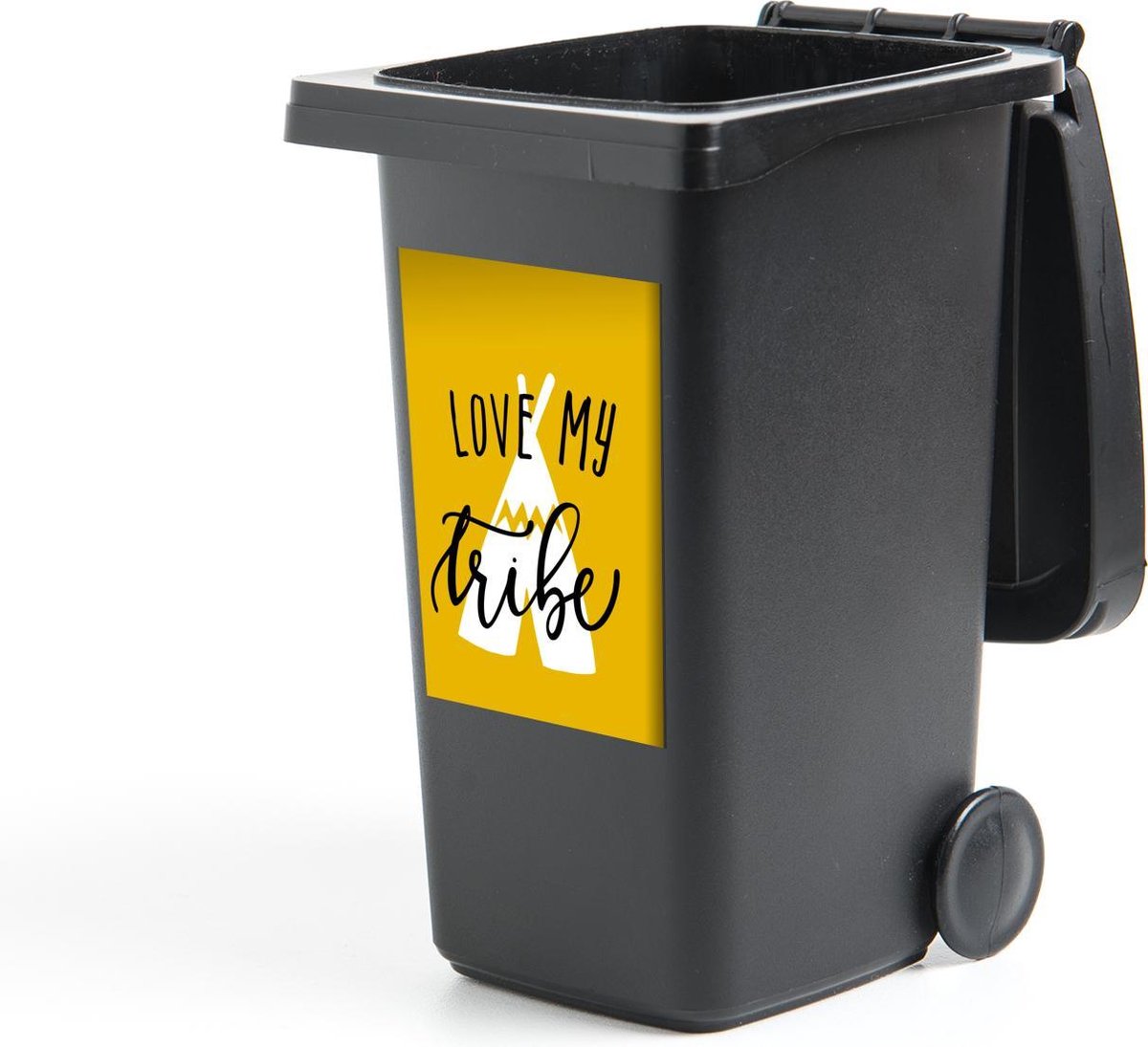 Afbeelding van product StickerSnake  Container sticker Love my tribe - Quotes - Spreuken - 40x60 cm - Kliko sticker