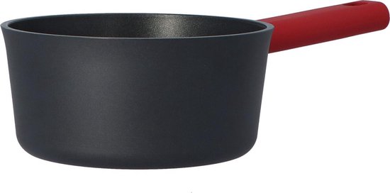 Casserole alu antiadhésive noir induction D16cm sans poignée