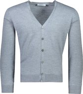 Gran Sasso  Vest Grijs Normaal - Maat XL  - Heren - Herfst/Winter Collectie - Wol