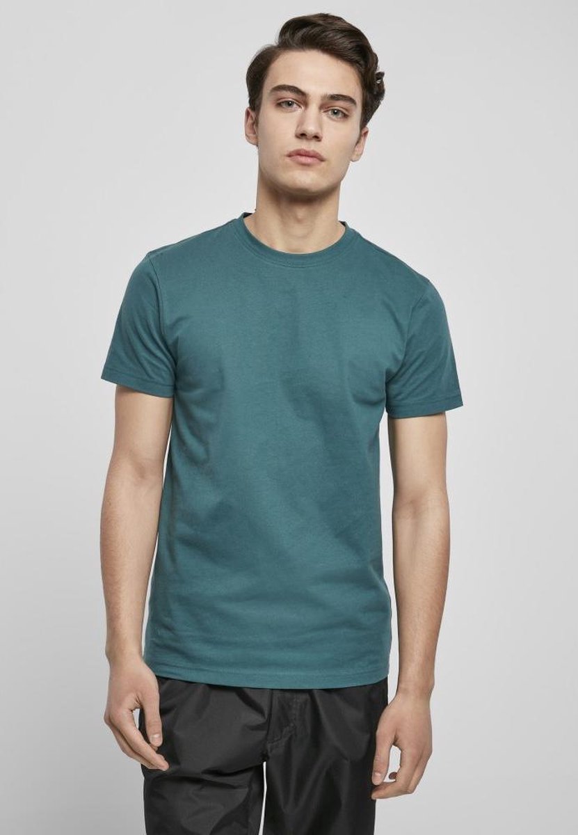 Urban Classics Basic Heren Tshirt 5XL Blauw