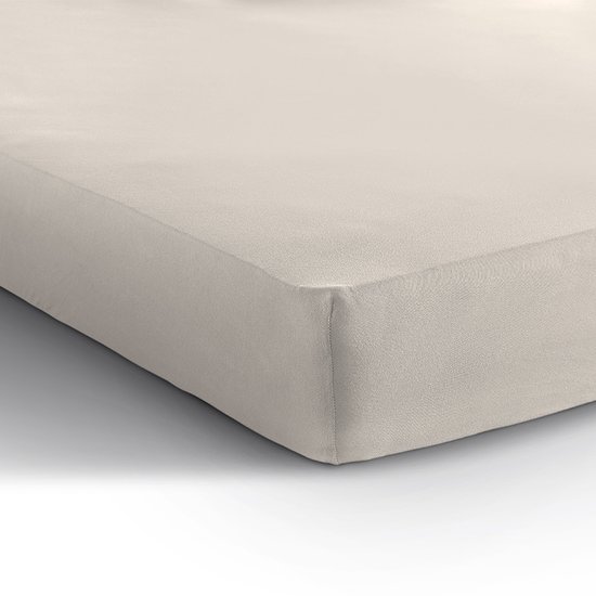 Dreamhouse Dubbel Jersey Hoeslaken – 190/200x220/230 – Creme – Lekker Zacht