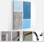 Set of Abstract Hand Painted Illustrations for Wall Decoration, Postcard, Social Media Banner, Brochure Cover Design Background - Modern Art Canvas - Vertical - 1962474121 - 40-30