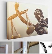 Statue of Justice symbol, legal law concept image - Modern Art Canvas - Horizontal - 681265648 - 50*40 Horizontal