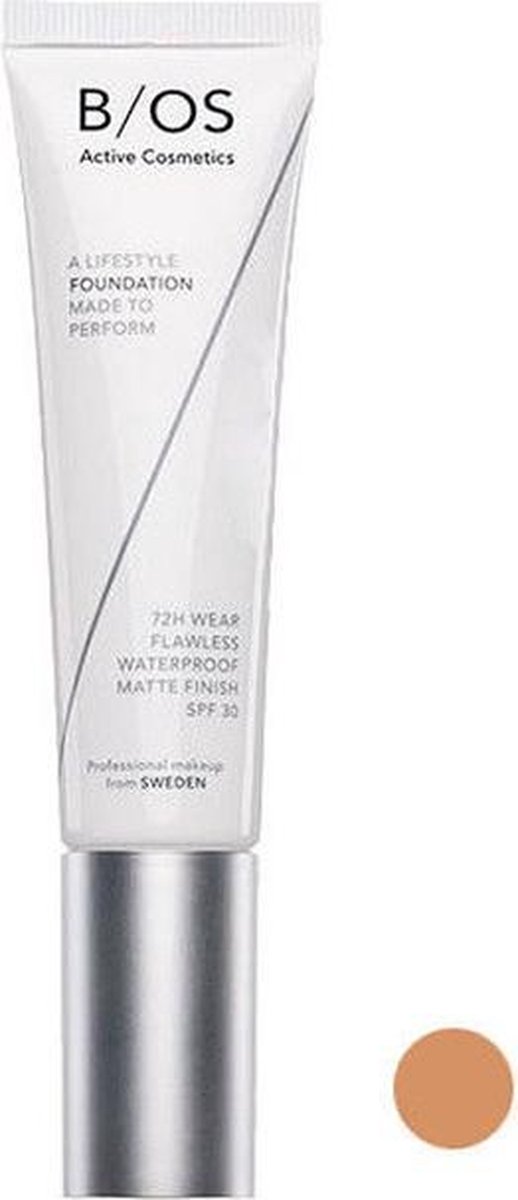 Goedkoopste Base Of Sweden Waterproof Full Coverage Foundation Spf 30 (brave) 30 Ml