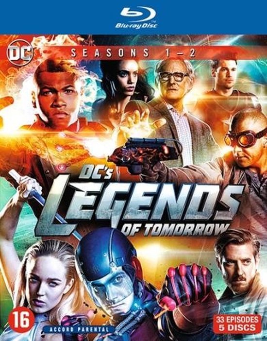 Blu-ray hoes met de cast van DC's Legends of Tomorrow.