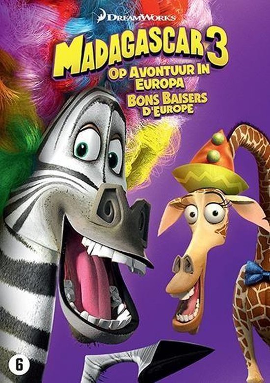 Cover van de film 'Madagascar 3: Europe's Most Wanted'