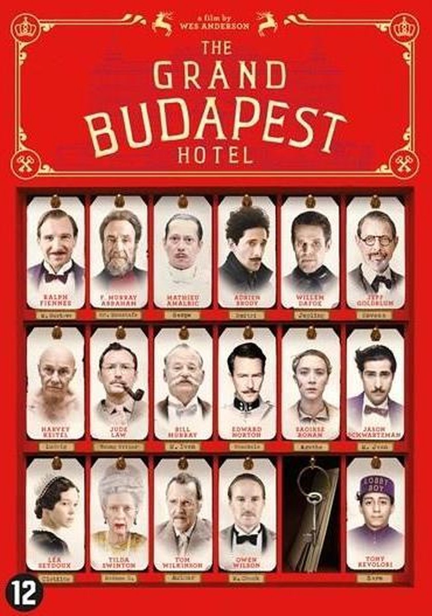 Grand Budapest Hotel (DVD) - Disney Movies