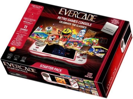 Evercade Retro Handheld - Starter Pack (1 cartridge) - Evercade