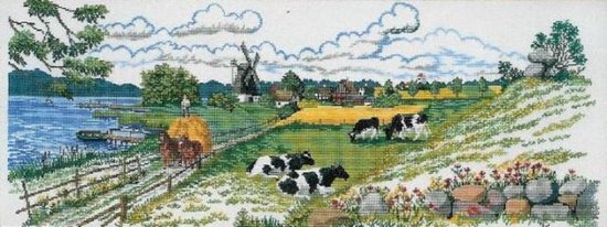 Borduurpakket Dijkzicht - Eva Rosenstand