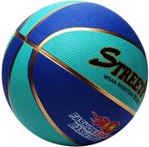 Basketball - Zinaps Kinderbasketbalformaat 5 Basketbal voor kinderen, jongens en meisjes Basketbalballen, geschikt voor binnen- en buitentraining, rubberen basketbal voor beginners, met pomp 
