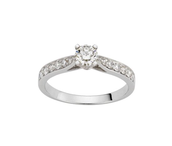 Orphelia RD-3929/1/54 - Ring - Or 18 kt - 0,4 ct - 17,25 mm / Taille 54