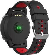 EXPLORER 4 smartwatch GPS - Multisports - Cardio - Bluetooth - IP68 - Zwart / Rood