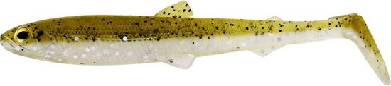 Westin Bullteez Shadtail 9.5cm 7g - Weedless Roofvis Shad 2 Stuks - Kleur : Blue Headlight van Westin — afbeelding 4