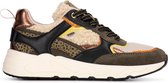 Posh by Poelman MINION Dames Sneakers - Groen met combinatie