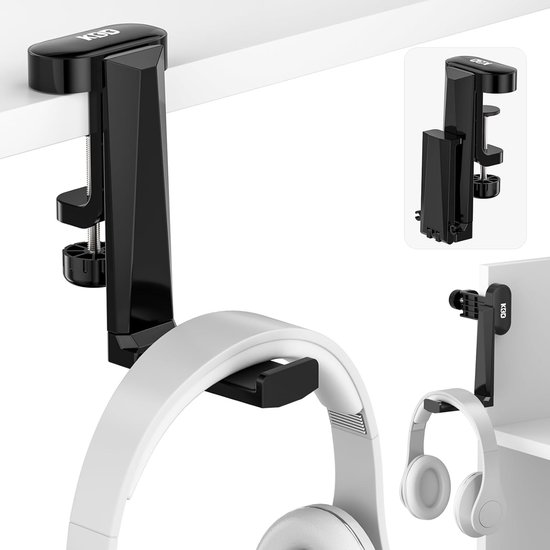 MIN GZE Hoofdtelefoonhouder, universeel voor hoofdtelefoon, gaming