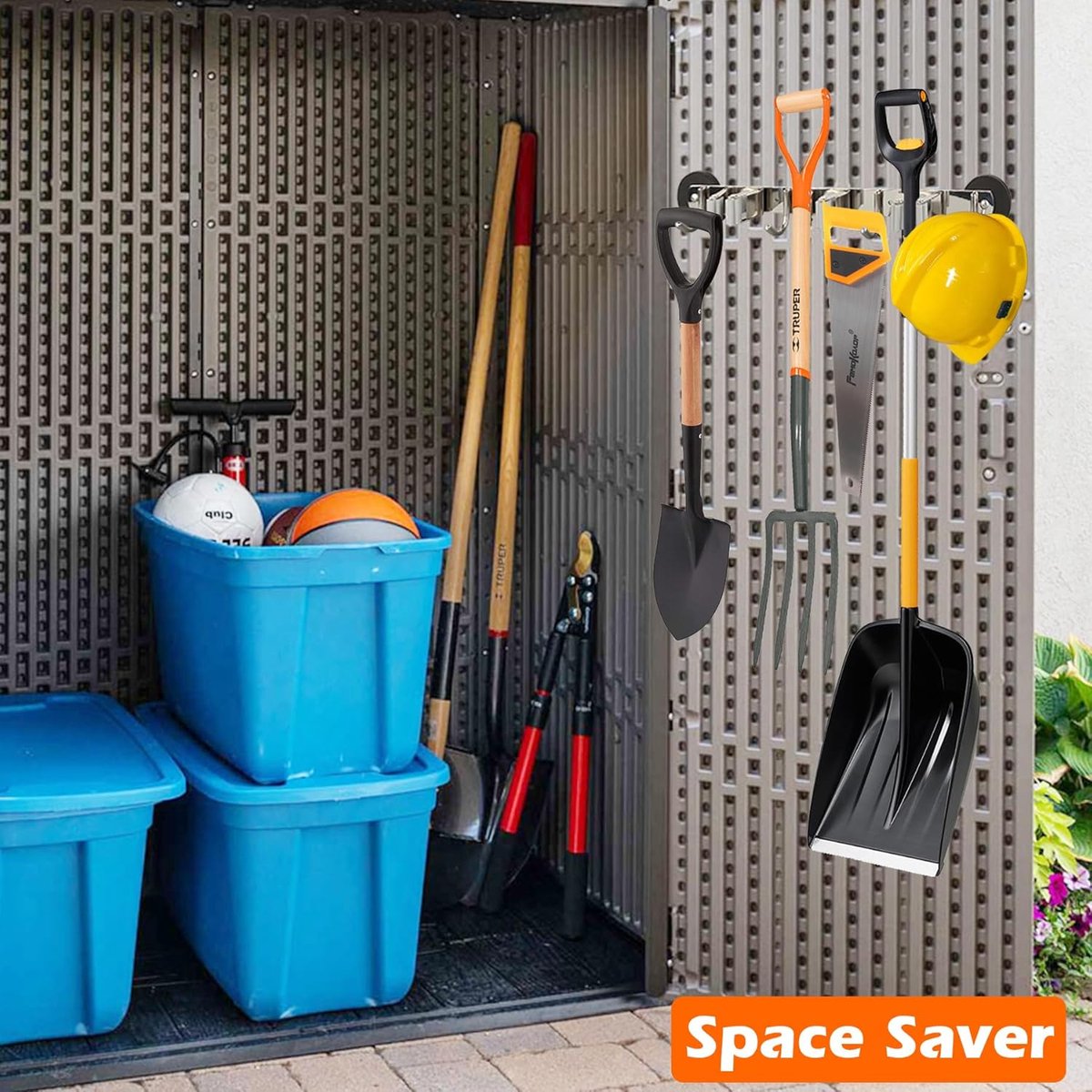 WHFCBJBW Support Mural Pour Tournevis, Pinces, Marteaux, Outils De Rangement Pour Garage, Atelier