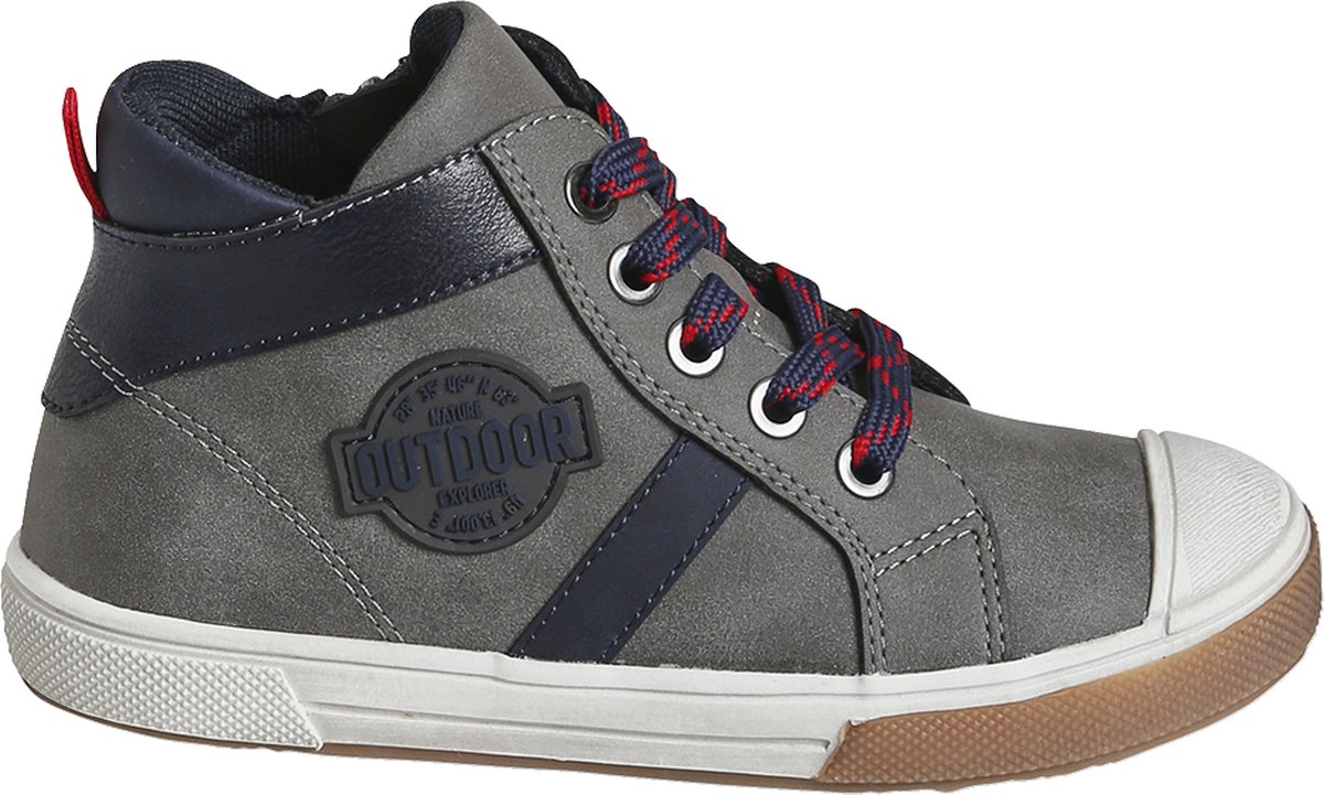 Vertbaudet Hoge sneakers voor jongens met veters en klittenband