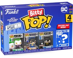 Funko Bitty Pop! 4-Pack: DC Comics Display (12 units)