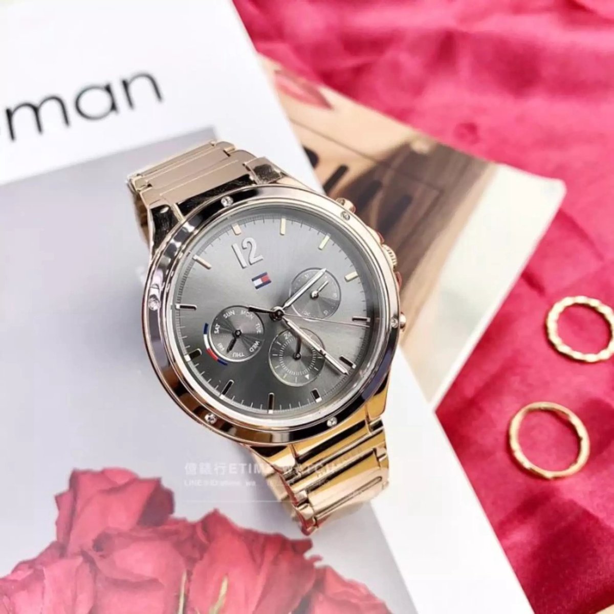 Tommy Hilfiger - 1782277 Horloge - Vrouwen - Rosékleurig - RVS - Ø 38 mm — afbeelding 11